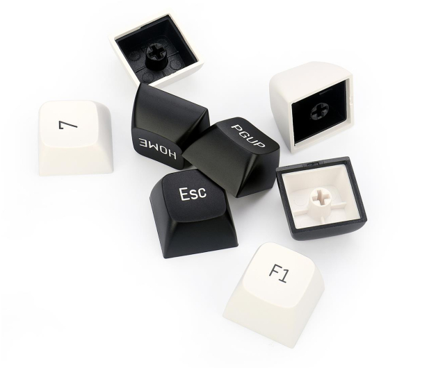 REDRAGON PBT Doubleshot keycaps (biało-czarne) A132 WB - 1247529 - zdjęcie 7